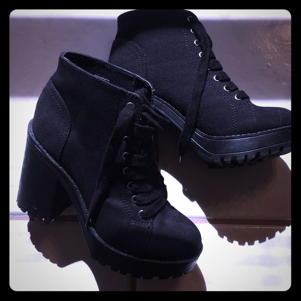 High heeled ankle boots from H&M, size 6